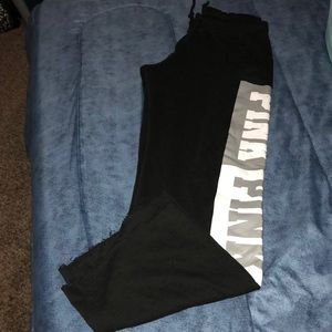 Pink boyfriend sweats